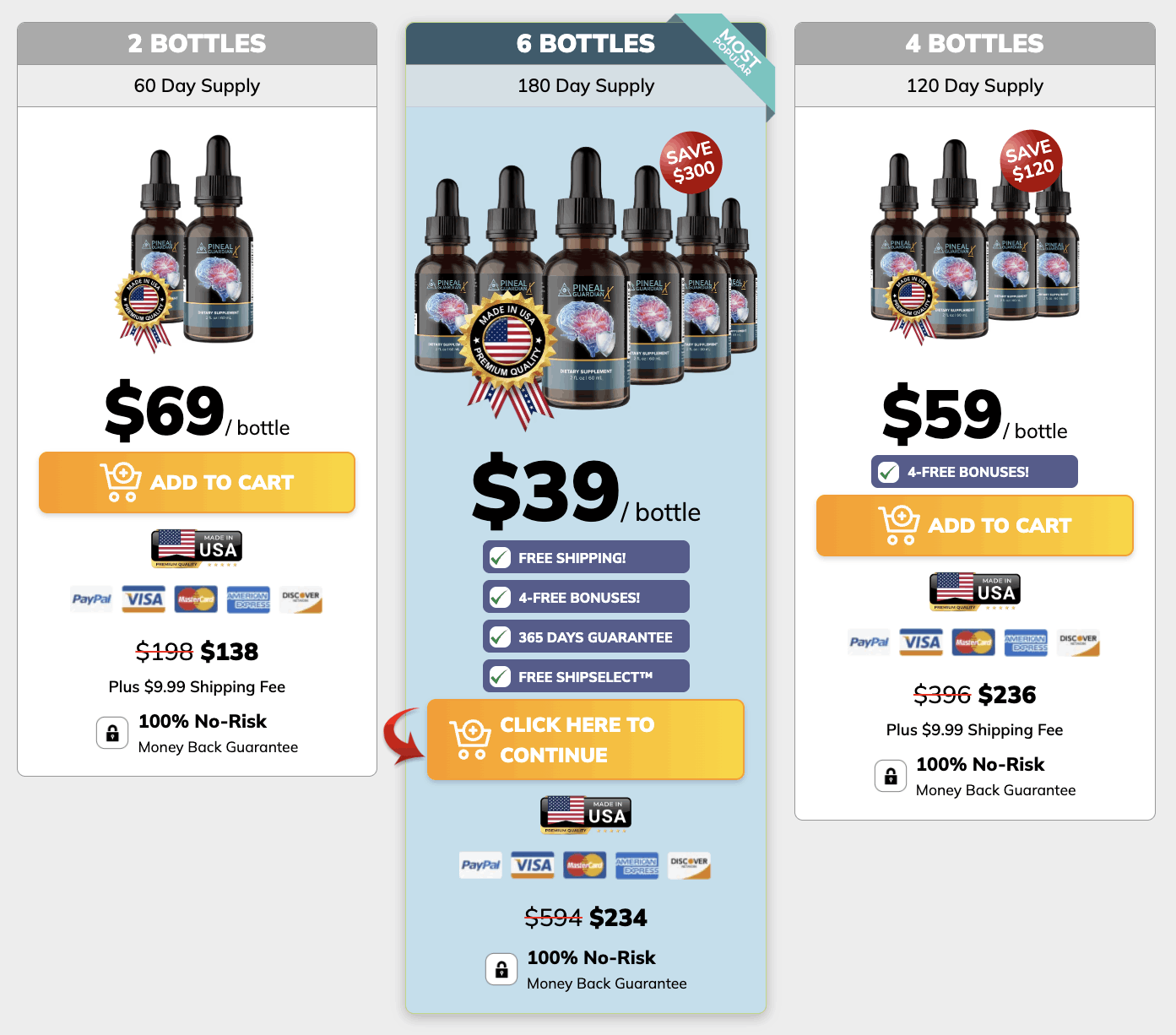 Pineal-Guardian-pricing